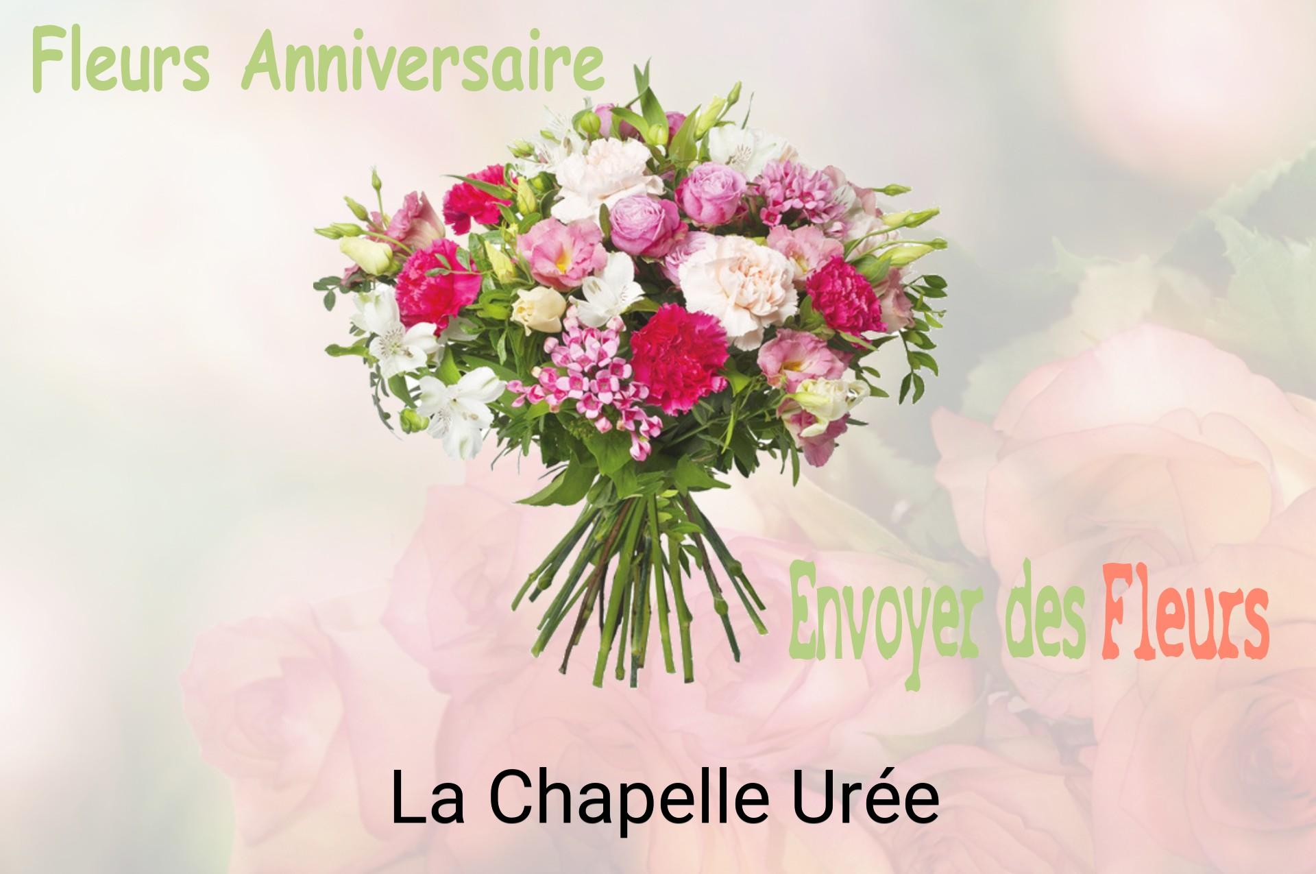 Bouquet de fleurs d’anniversaire livré à La Chapelle-Urée