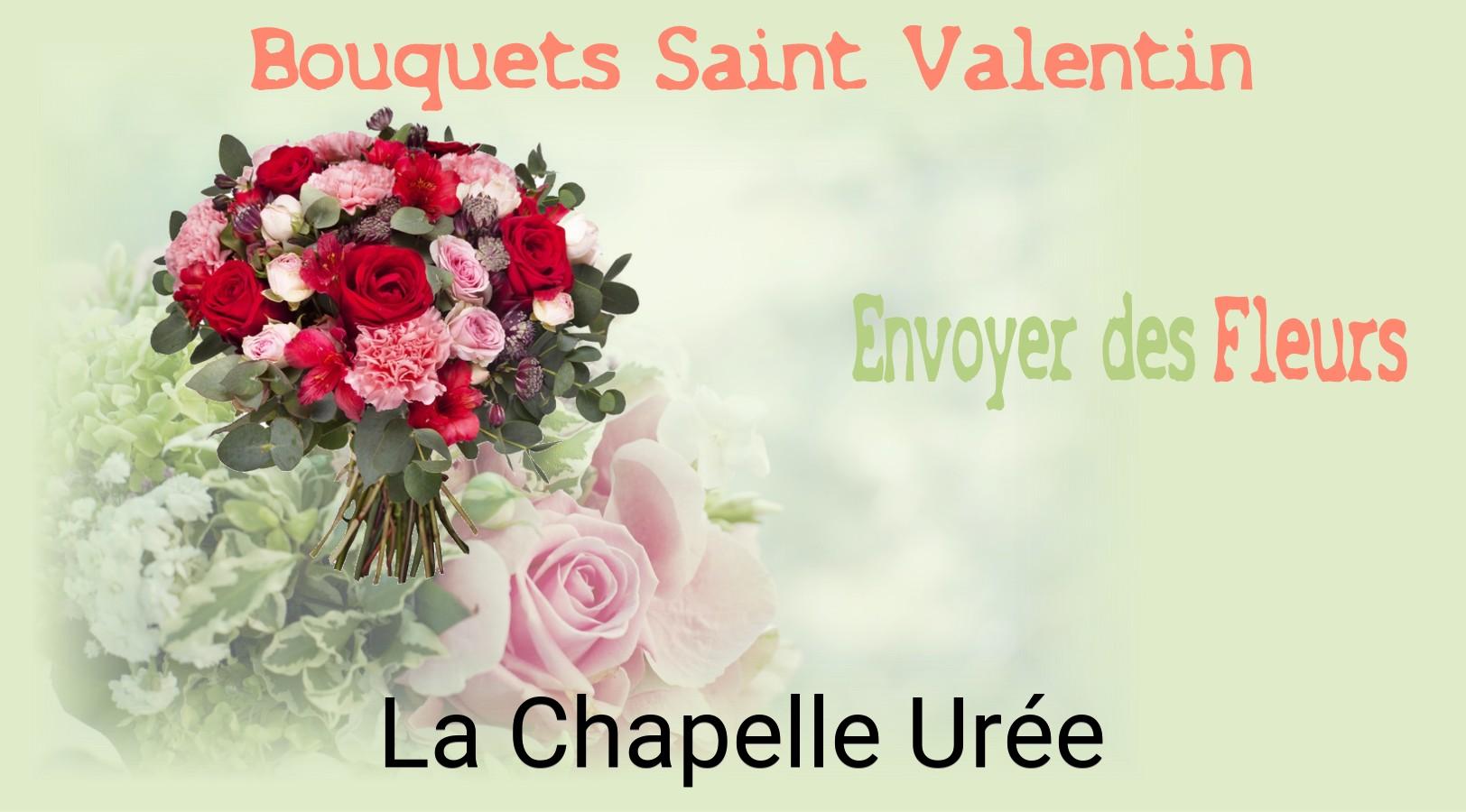 Roses de Saint-Valentin livrées à La Chapelle-Urée